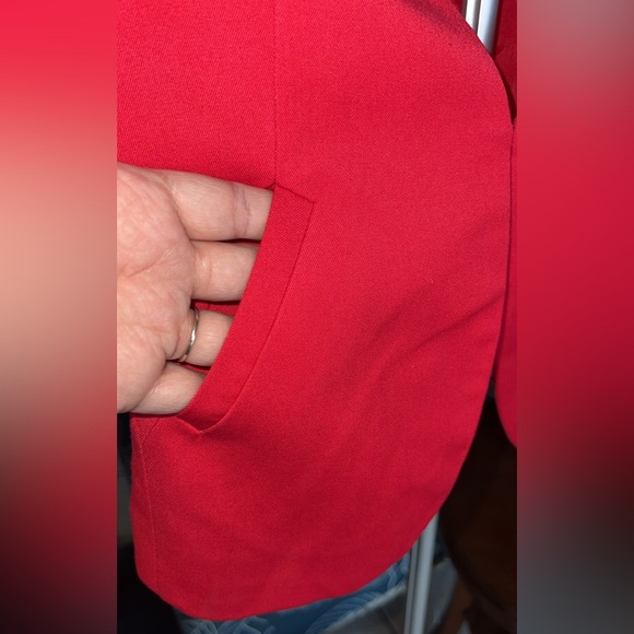 H&M Women's Blazer / Jacket- Viscose Blend- size 4 - Picture 6 of 9